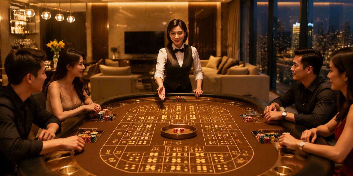 winvn 22 Bàn Baccarat Đêm Mở Xuyên Khuya Tại winvn 22